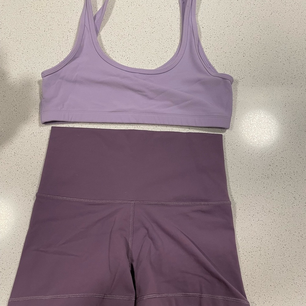 TNA Sports Bra and Short Set